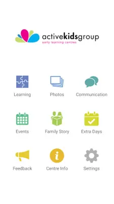 Active Kids Group android App screenshot 1